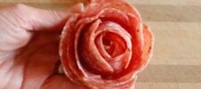 how to make a salami rose for your charcuterie board - Press Print Party